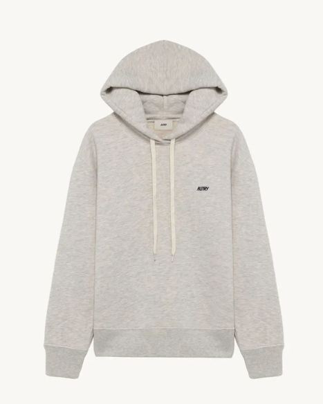 Sudadera Autry capucha gris
